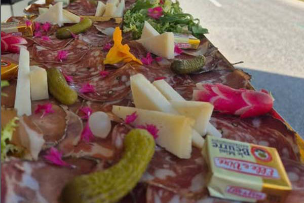 Charcuterie corse et fromage